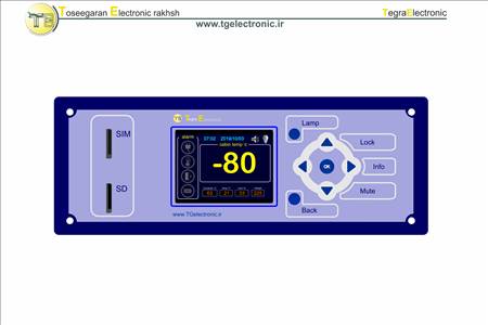 دیتالاگر و سیسیتم کنترل یخچال های آزمایشگاهی، فریزر های منفی 80 و بانک خون مدل LFR-M28A