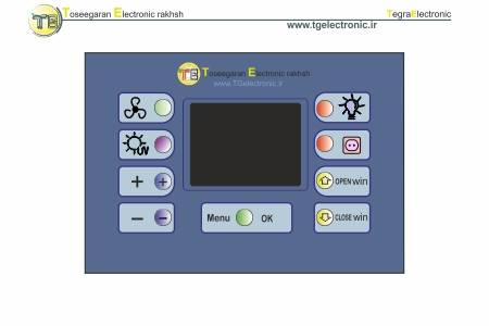 برد کنترل هود آزمایشگاهی مدل LH-HMI28