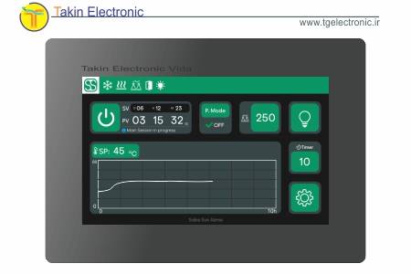 سیستم الکترونیکی کنترل شیکر انکوباتور یخچال دار