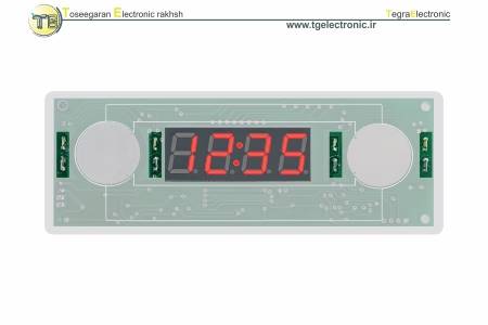 کلید لمسی پشت آینه ساعت دار مدل DTK2-Clock