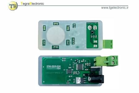 کلید لمسی تک کانال دیمر دار آینه هوشمند مدل DTK-DIM1